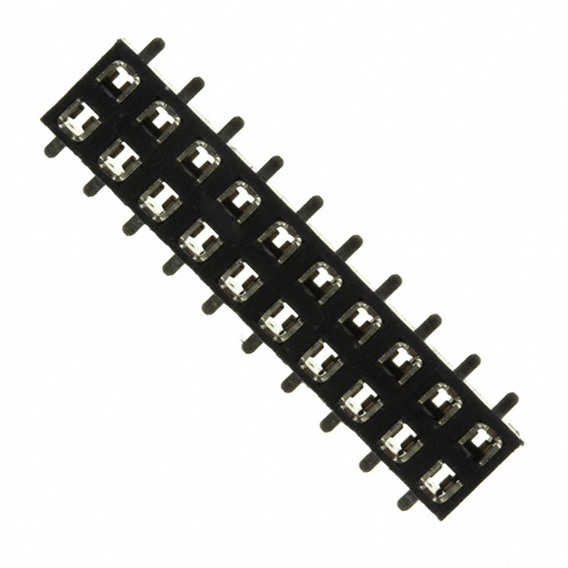 CONN RCPT 20POS 0.079 GOLD SMD