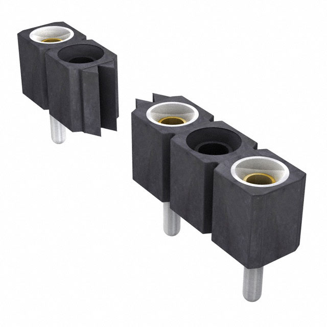 CONN SOCKET 6POS 0.2 GOLD PCB
