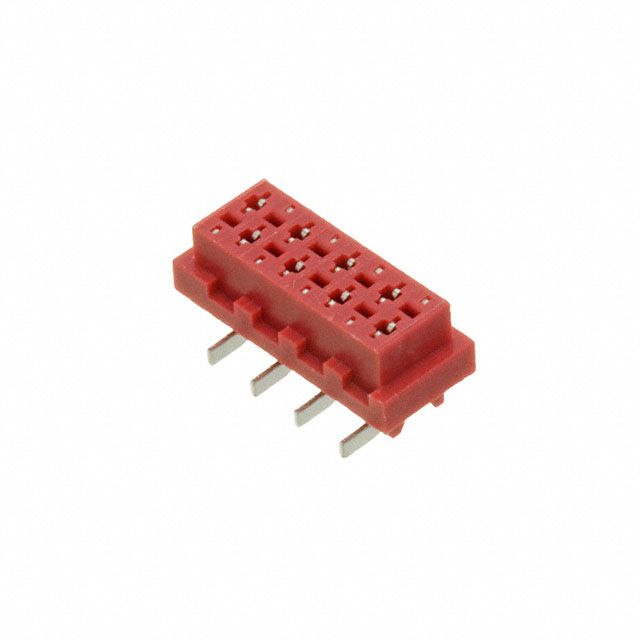 CONN RCPT 8POS 0.1 TIN SMD