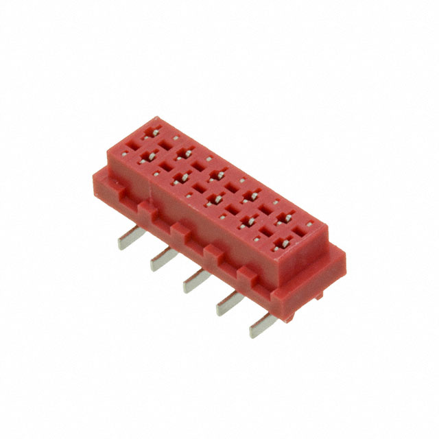 CONN RCPT 10POS 0.1 TIN SMD