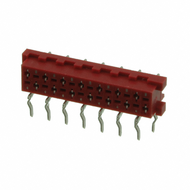 CONN RCPT 14POS 0.1 TIN PCB R/A