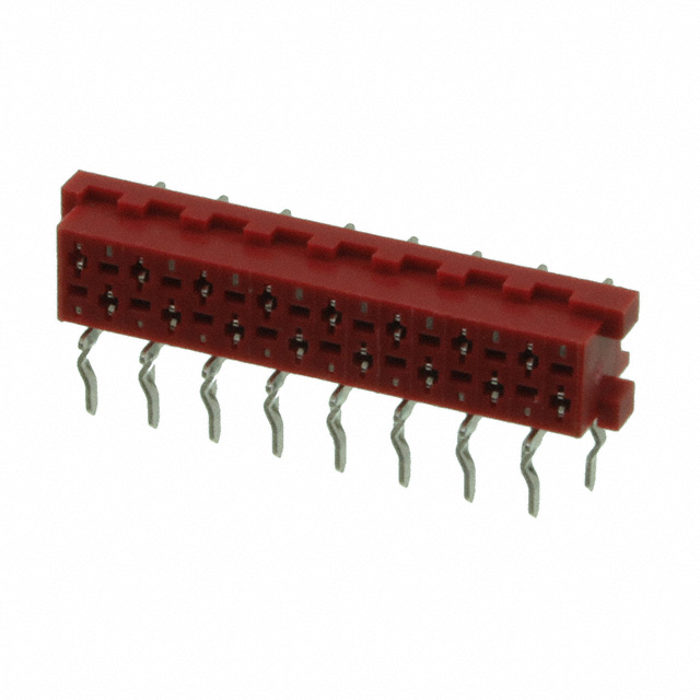 CONN RCPT 16POS 0.1 TIN PCB R/A