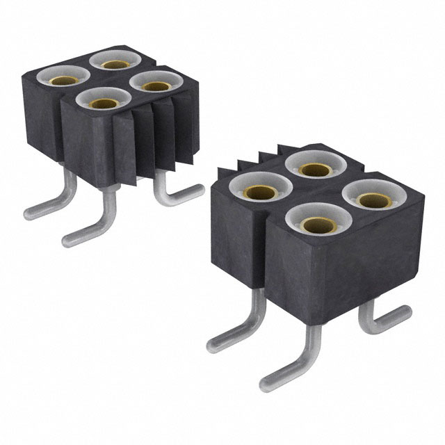 CONN SOCKET 16POS 0.1 GOLD SMD