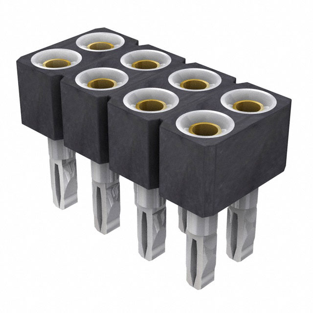 CONN SOCKET 8POS 0.1 GOLD PCB