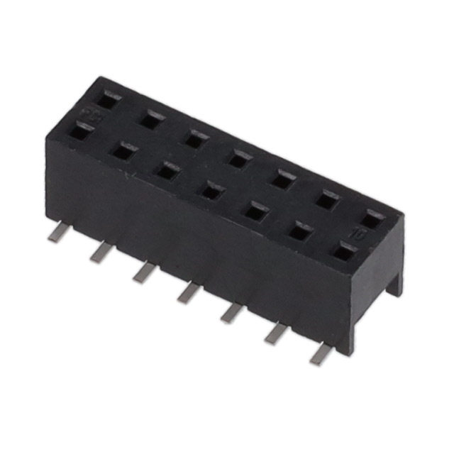CONN RCPT 14POS 0.079 GOLD SMD
