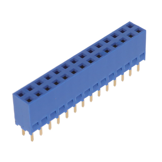CONN RCPT 28POS 0.1 GOLD PCB