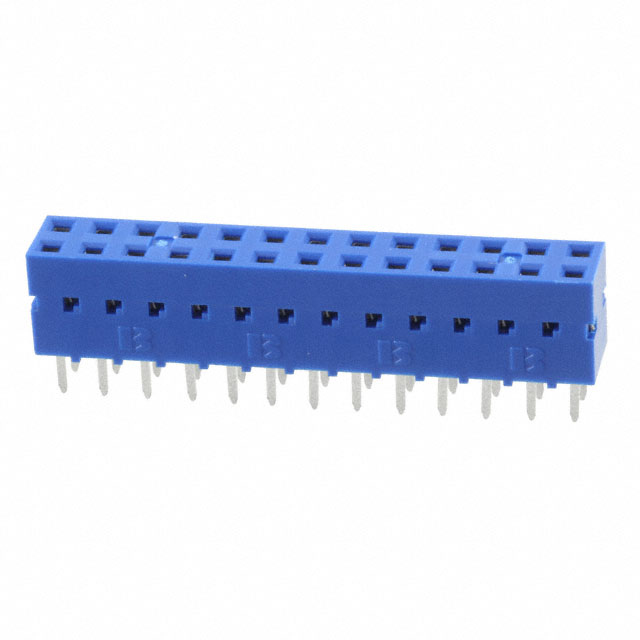CONN RCPT 26POS 0.1 GOLD PCB