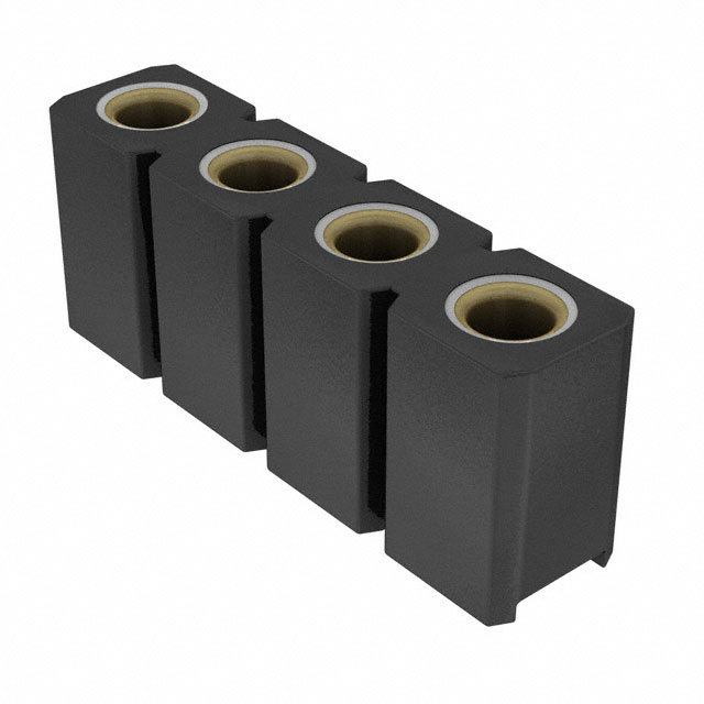 CONN SOCKET 4POS 0.1 GOLD SMD