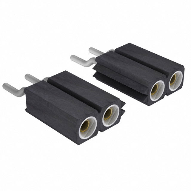 CONN SOCKET 7P 0.1 GOLD SMD R/A