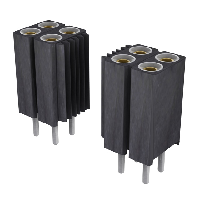 CONN SOCKET 10POS 0.1 GOLD PCB