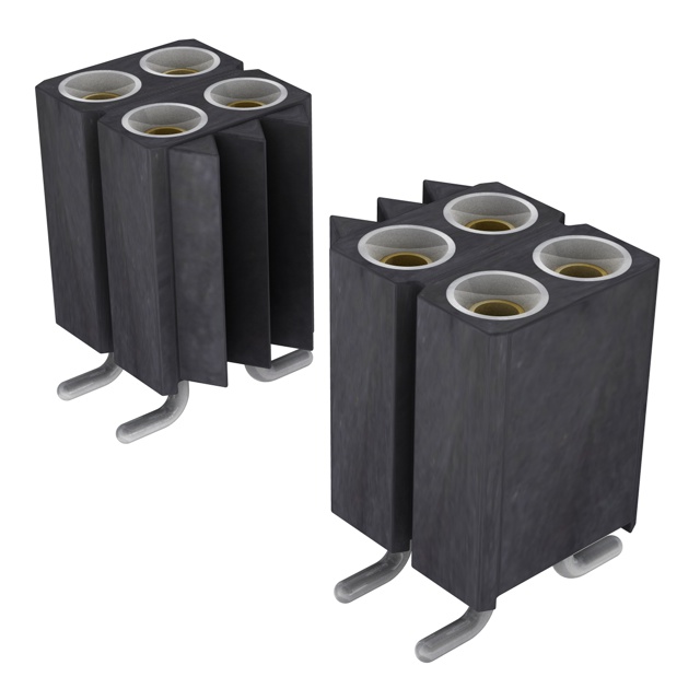 CONN SOCKET 10POS 0.1 GOLD SMD