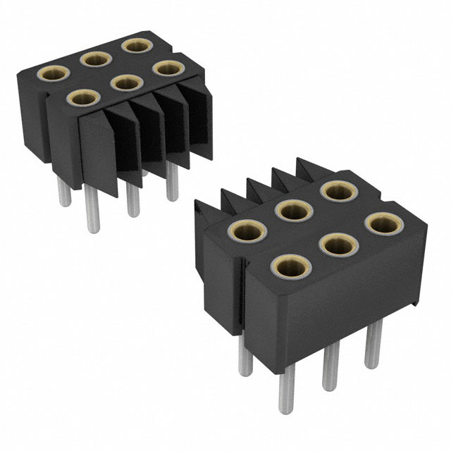 CONN SOCKET 63POS 0.1 GOLD PCB