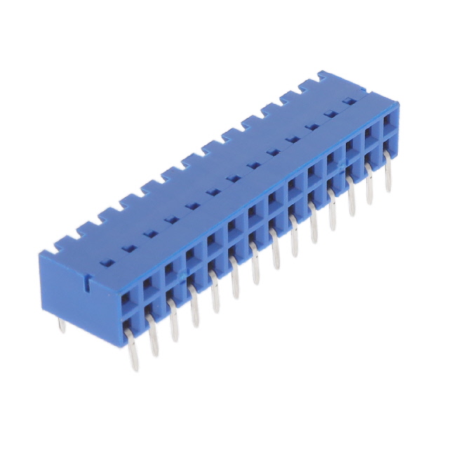 CONN RCPT 28POS 0.1 GOLD PCB R/A