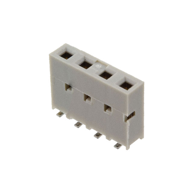 CONN RCPT 4POS 0.1 GOLD SMD