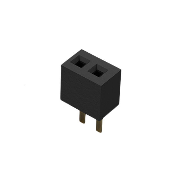 2POS 1.0MM PITCH SOCKET, SIL, TH