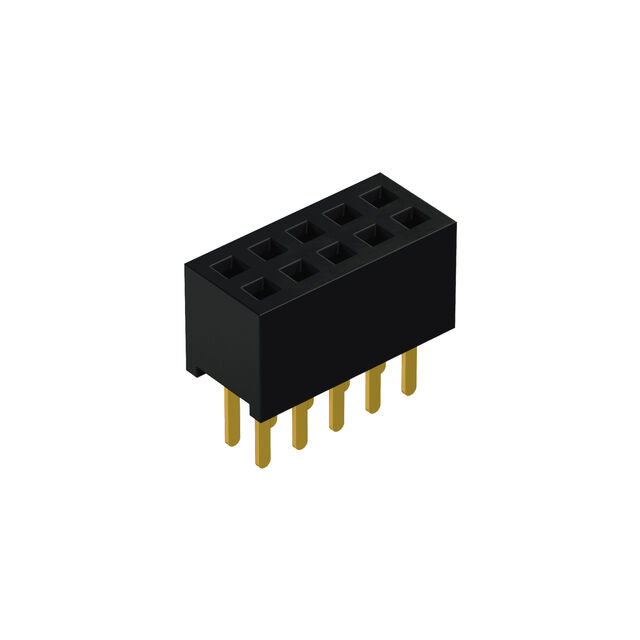 10W, 1.27MM PITCH SOCKET, DIL, T