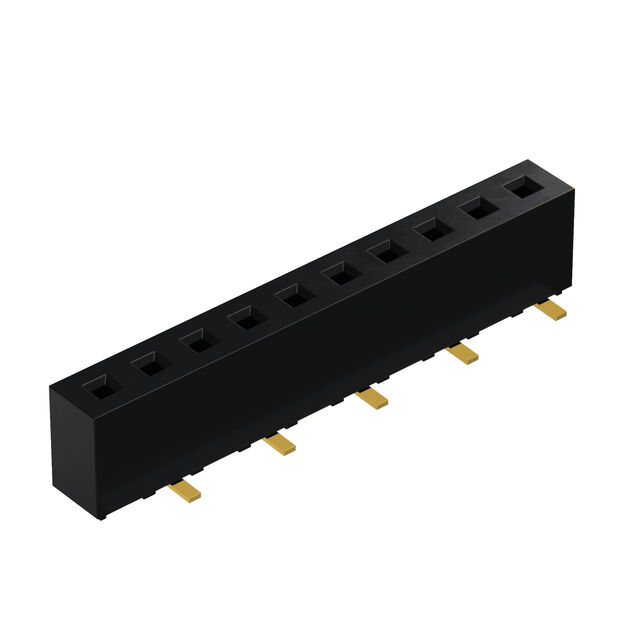 2W, 2MM PITCH SOCKET, SIL, SMT,