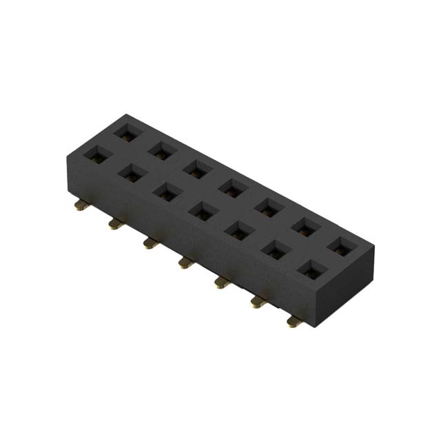14POS, 2MM PITCH SOCKET, DIL, SM