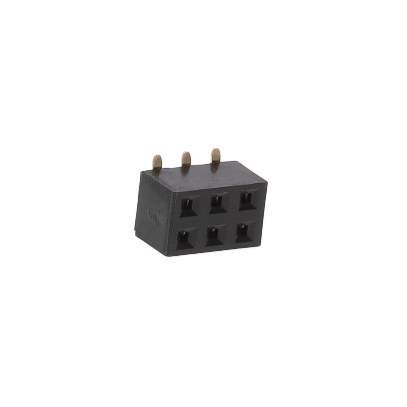 6W, 2.54MM PITCH SOCKET, DIL,SMT