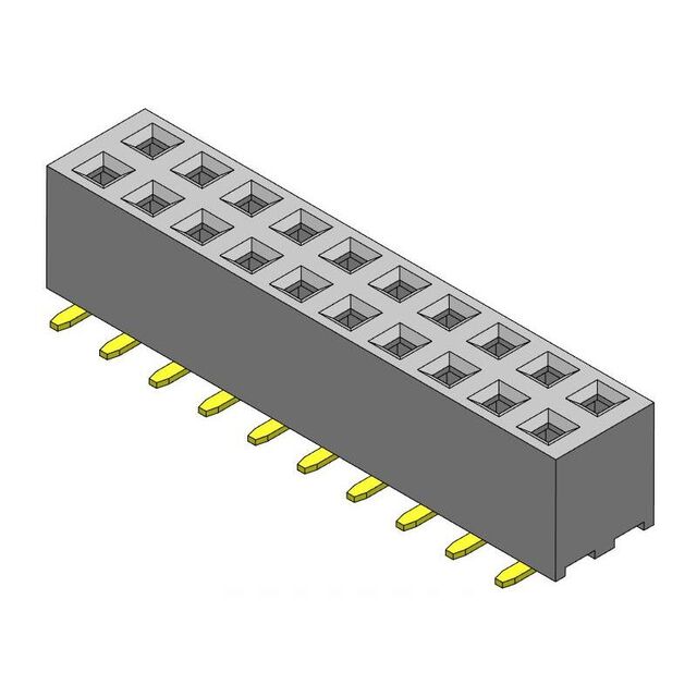 FEMALE HEADERPCB RECEPTACLE, LOC