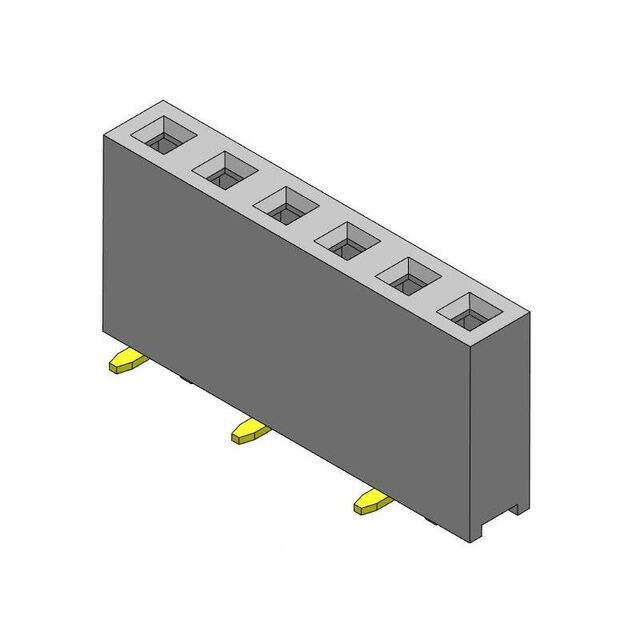 FEMALE HEADERPCB RECEPTACLE, LOC
