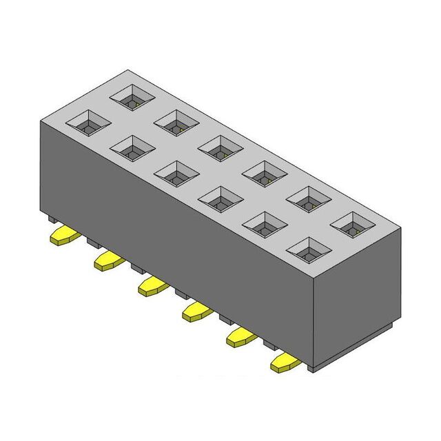 FEMALE HEADERPCB RECEPTACLE, LOC