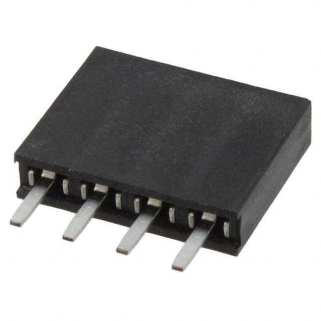CONN RCPT 4POS 0.1 GOLD PCB