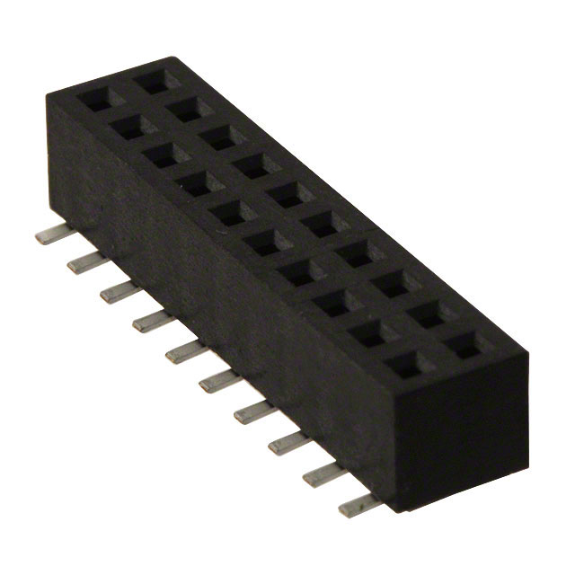 CONN RCPT 20POS 0.079 GOLD SMD