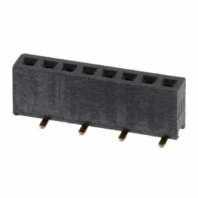 CONN RCPT 8POS 0.05 GOLD SMD