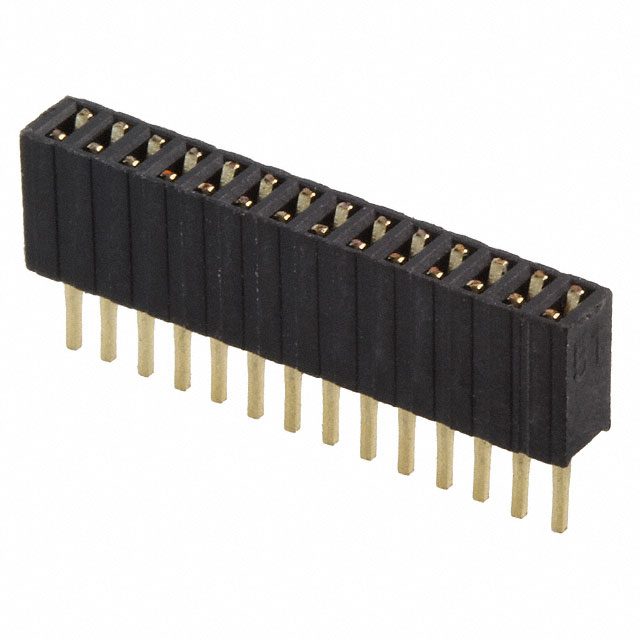 CONN RCPT 14POS 0.05 GOLD PCB
