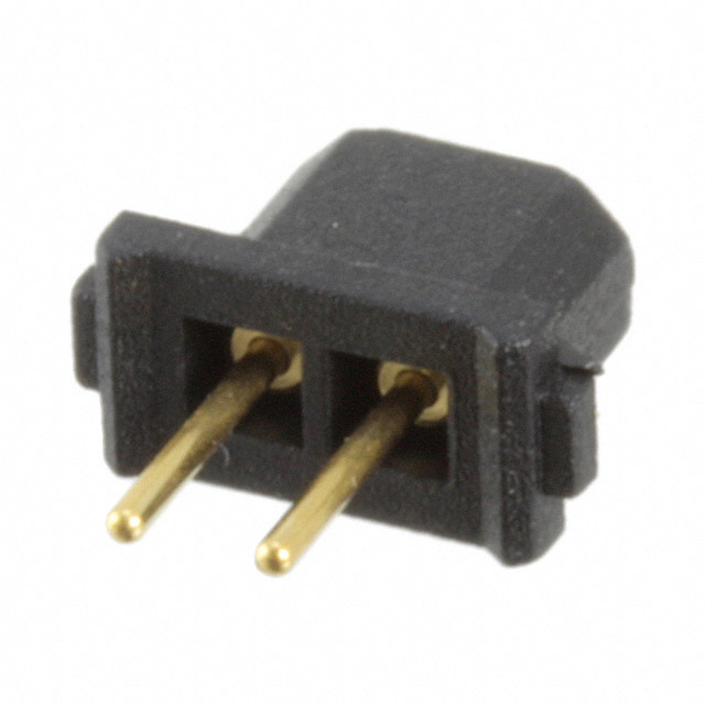CONN RCPT 2POS 0.079 GOLD PCB