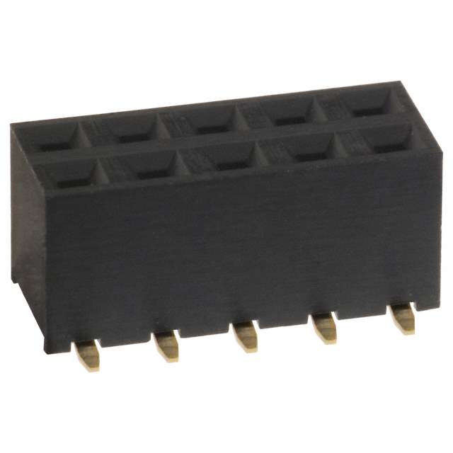 CONN HDR 10POS 0.079 GOLD SMD