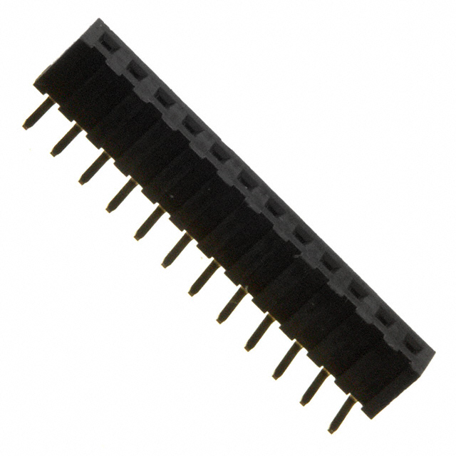 CONN HDR 12P 0.079 GOLD PCB R/A