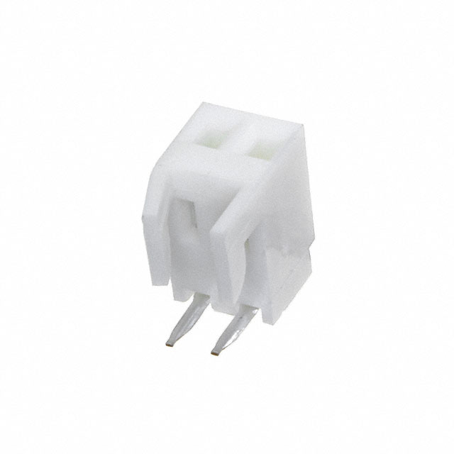 RECEPTICAL WITH HOOKS 2P 2.54MM