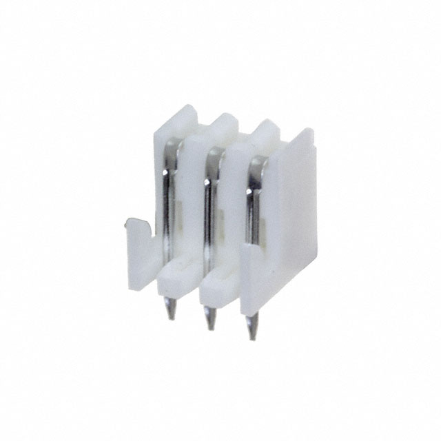 RECEPTICAL WITH HOOKS 3P 2.54MM