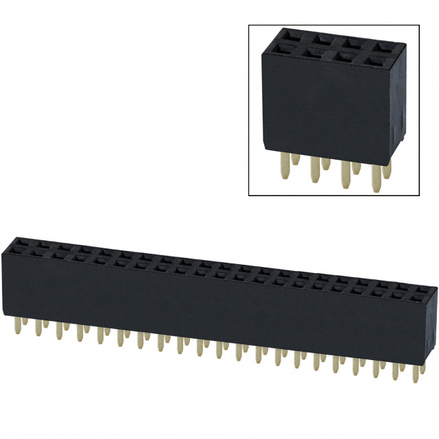 CONN HDR 42POS 0.1 GOLD PCB