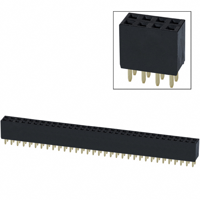 CONN HDR 66POS 0.1 GOLD PCB