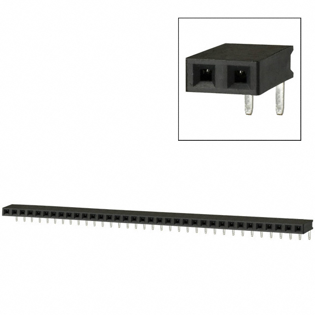 CONN HDR 35POS 0.1 TIN PCB R/A