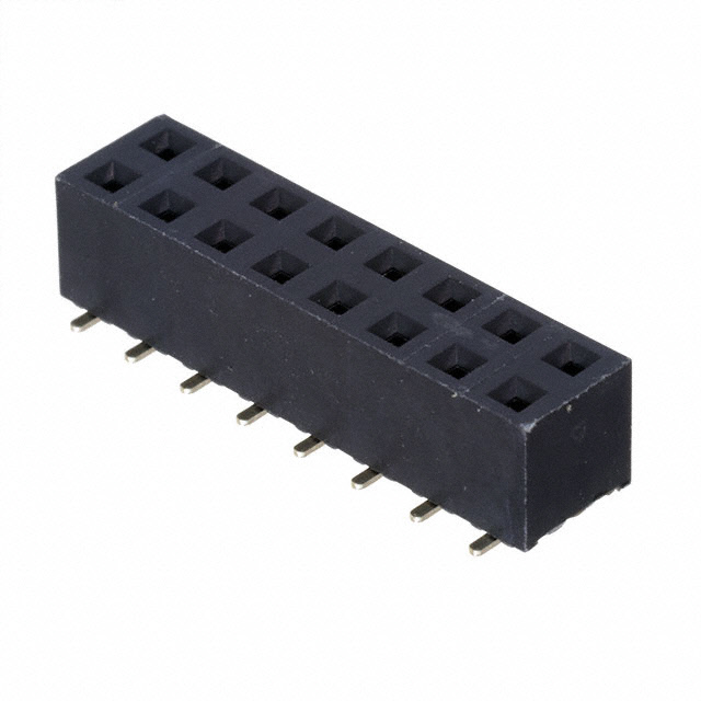 RECEPTACLE STRIP 16P 2.54MM PITC