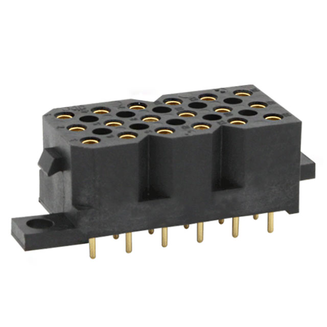 CONN RCPT 18POS 0.2 GOLD PCB