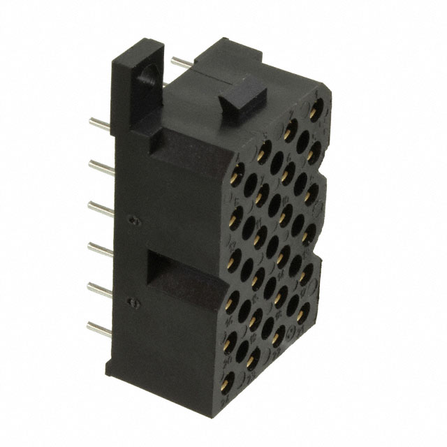 CONN RCPT 24POS 0.2 GOLD PCB