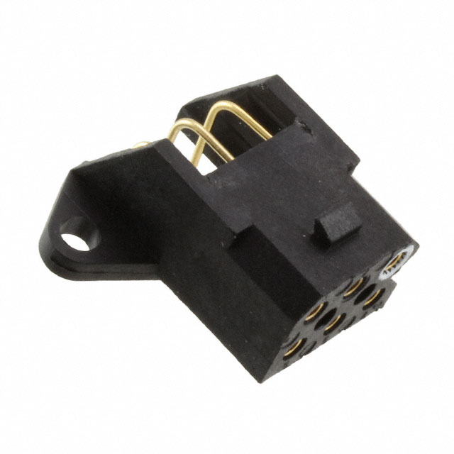CONN RCPT 6POS 0.2 PCB R/A