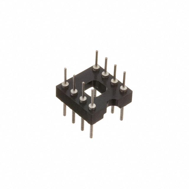 CONN HDR DIP POST 8POS TIN-LEAD