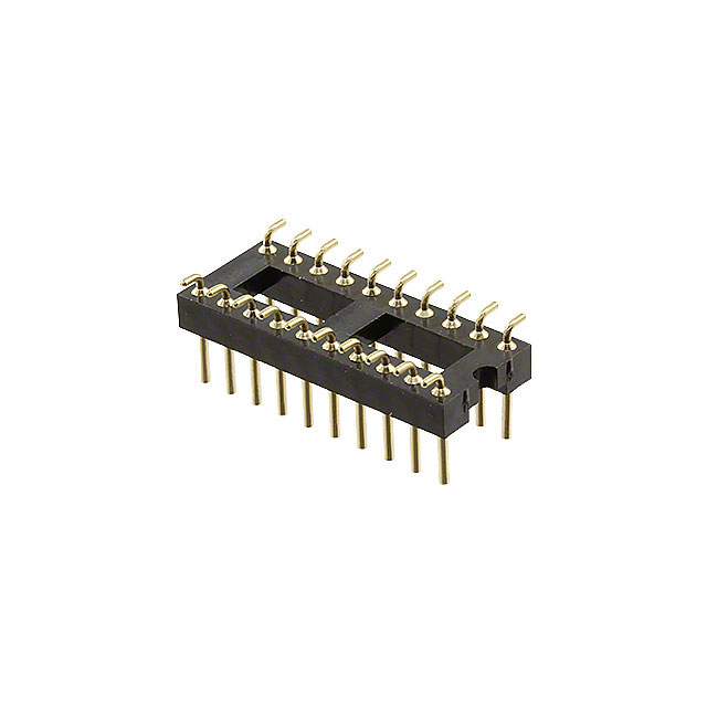 CONN HDR DIP MALE PIN 20POS GOLD