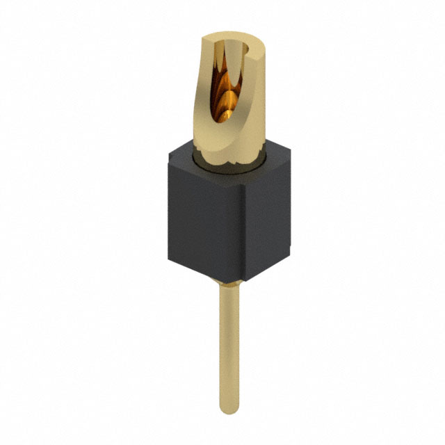 CONN HDR SOLDER 1POS GOLD