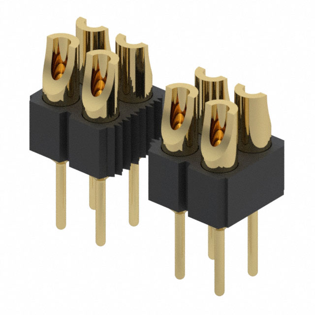 CONN HDR STRIP SOLDER 20POS GOLD