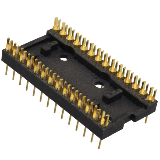 CONN HDR STRIP SLOT 28POS GOLD