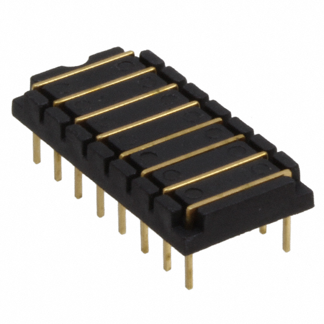 CONN PLUG MALE PIN 16POS GOLD