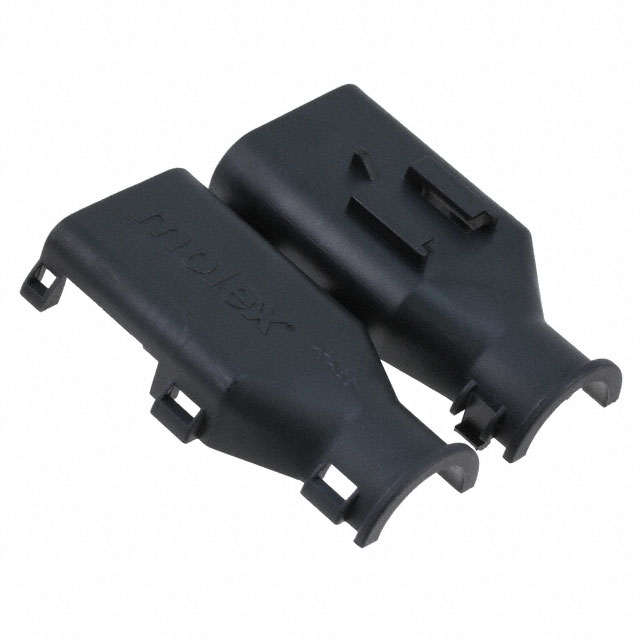 MX150 BACKSHELL RCPT 2X3 W/RIB