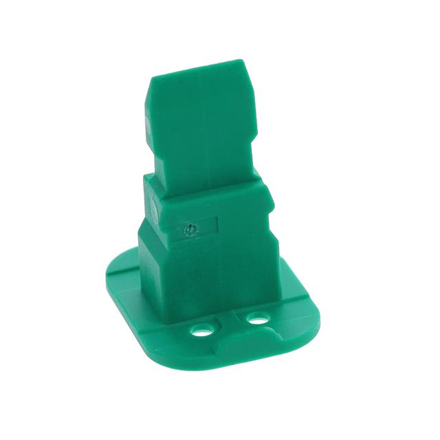 WEDGELOCK 4POS PLUG GREEN